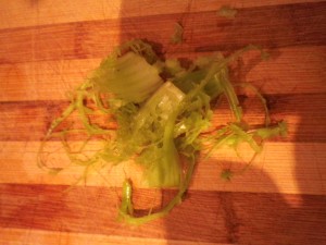 ungrated celery
